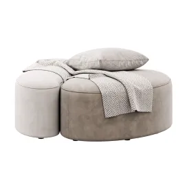 Goa poufs by etro home interiors